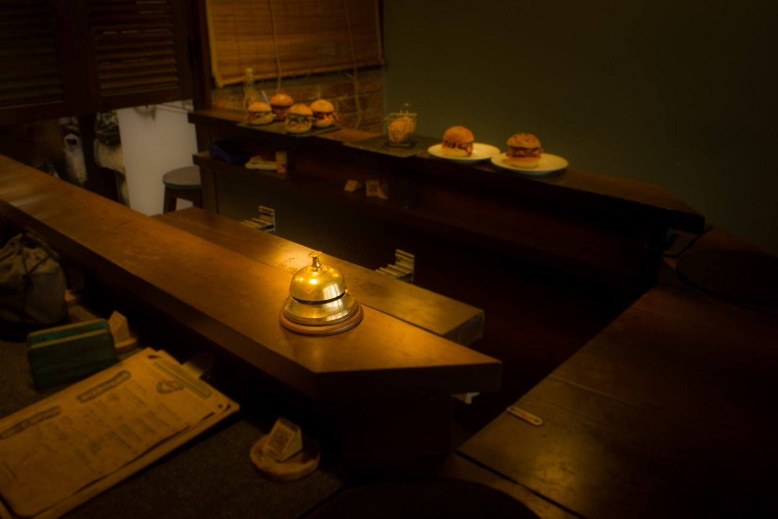 The Ranch Dining space, restaurant, burger joint, gourmet premium kraft burgers